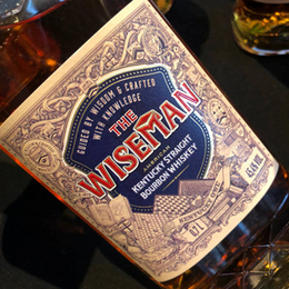 Kentucky Owl The Wiseman Kentucky Wiski Bourbon Lurus, 90,8 Bukti (45,4% ABV) ulasan wiski