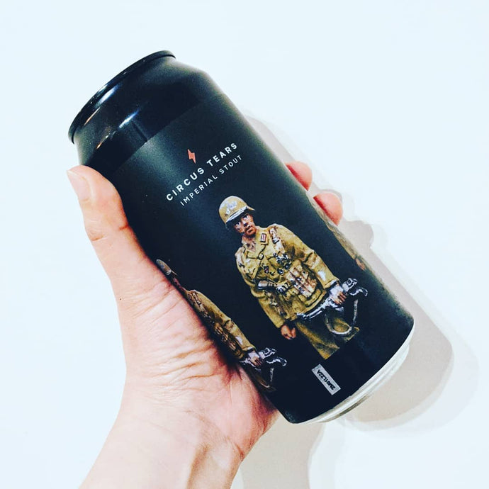 Circus Tears Imperial Stout 11% ABV, Garage Beer Co