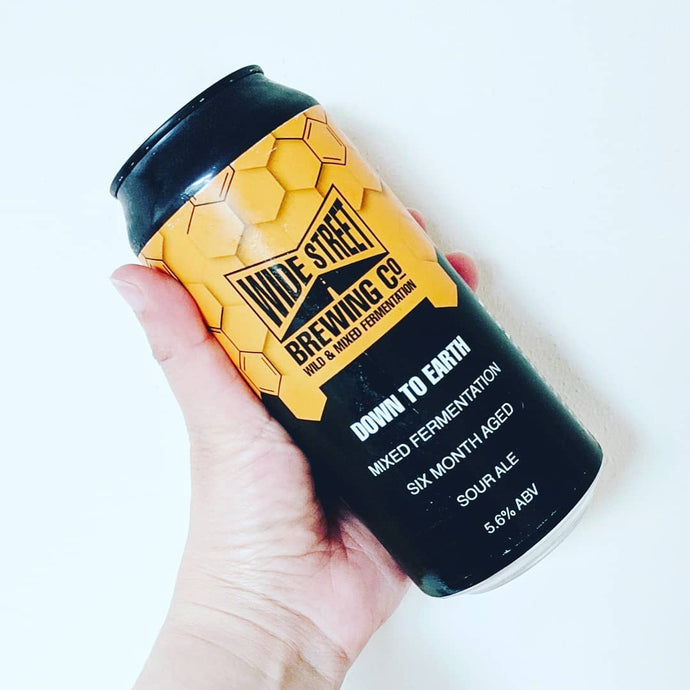 Down to Earth Sour Ale 5.6% ABV, Wide Street Brewing