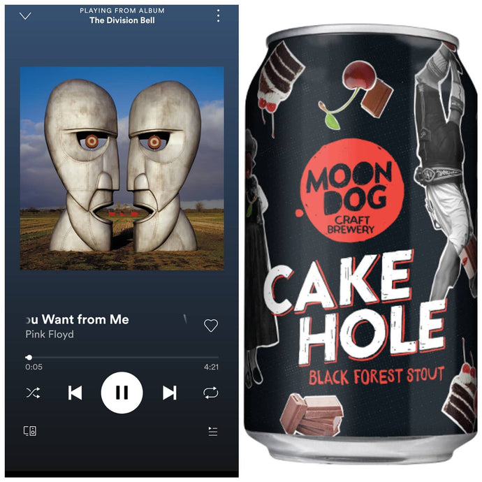 Moon Dog Brewing Cake Hole Black Forest Stout x Pink Floyd - The Division Bell