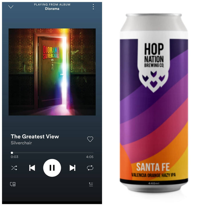 Hop Nation Valencia Orange Hazy IPA x Silverchair - Diorama