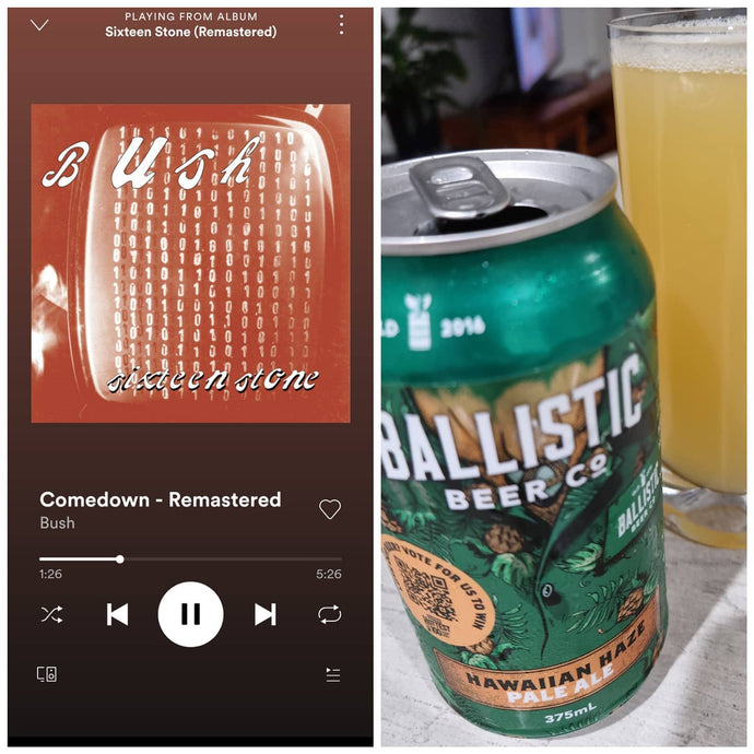 Ballistic Beer Hawaiian Haze DDH Pale Ale x Bush - Sixteen Stone