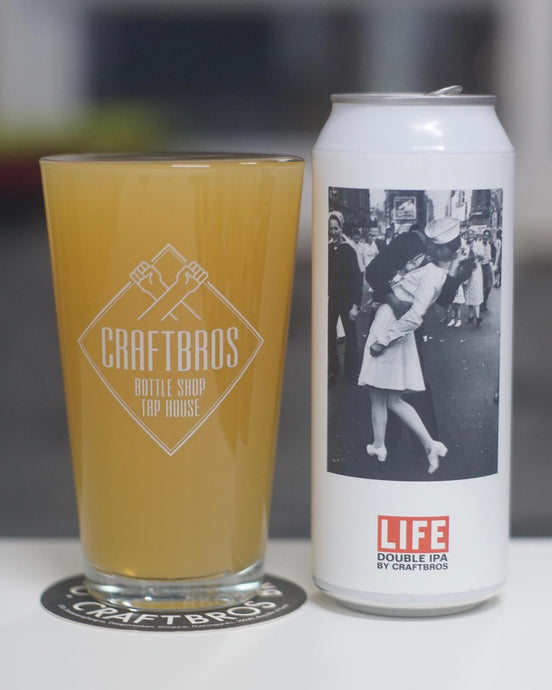 LIFE: Kiss, Double IPA (라이프 더블 IPA), Craftbros Brewing Co.