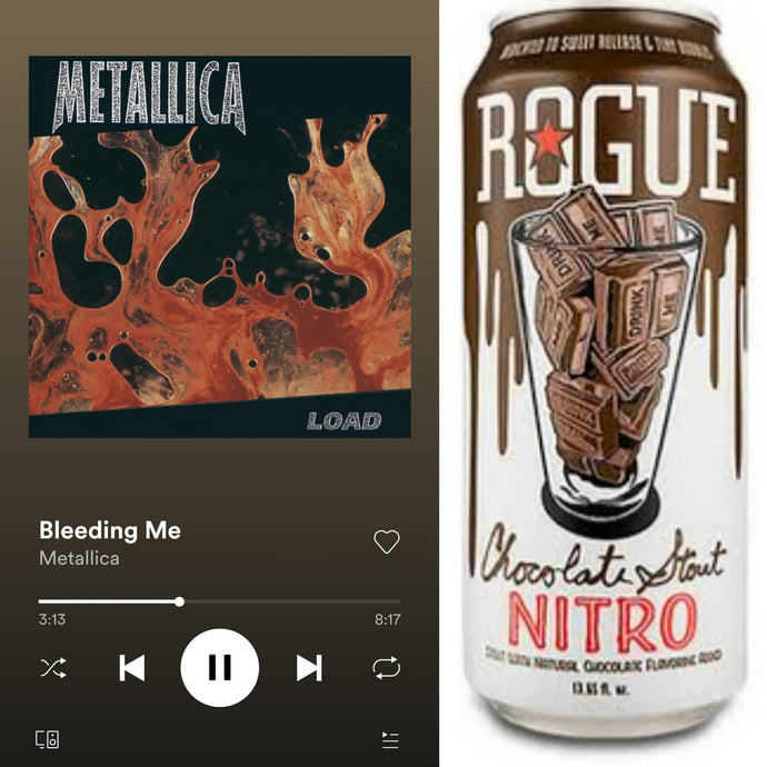 Rogue Brewing - Nitro Chocolate Stout x Metallica - Load