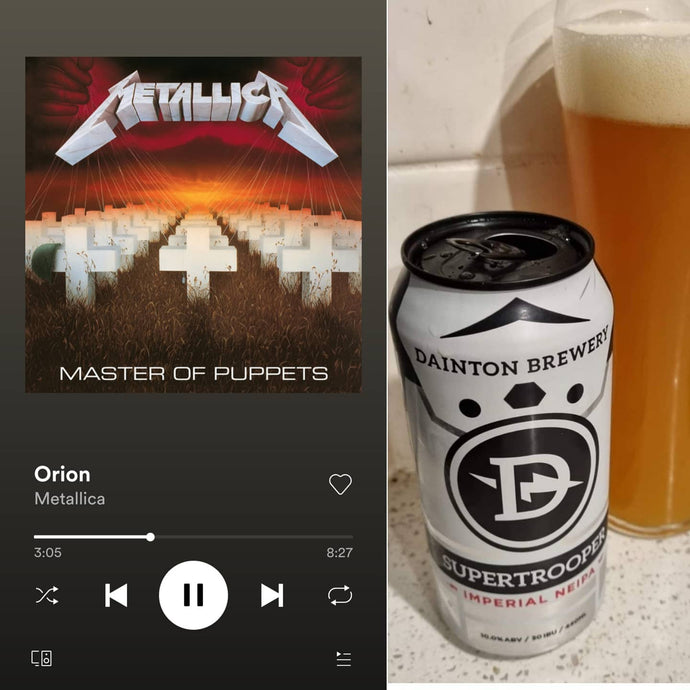 Dainton Beer Supertrooper Imperial NEIPA x Metallica – Master Of Puppets