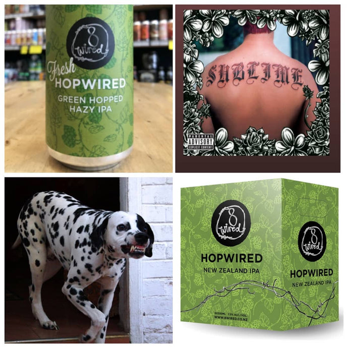 8 Wired Brewing Fresh Hop Wired Hazy IPA x Sublime - What I Got