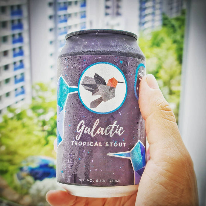 Galactic Tropical Stout, Sunbird Brewing, 6.5% ABV