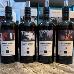 Taste Testing The Velier Magnum Series #2 Alex Webb Edition: Hampden 13 Years, Saint James 12 Years, Clarendon 10 Years, Beenleigh 8 Years