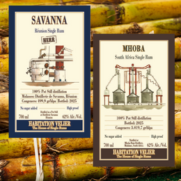 Two New White Rums From Habitation Velier For 2025: Savanna HERR & Mhoba Single Rums