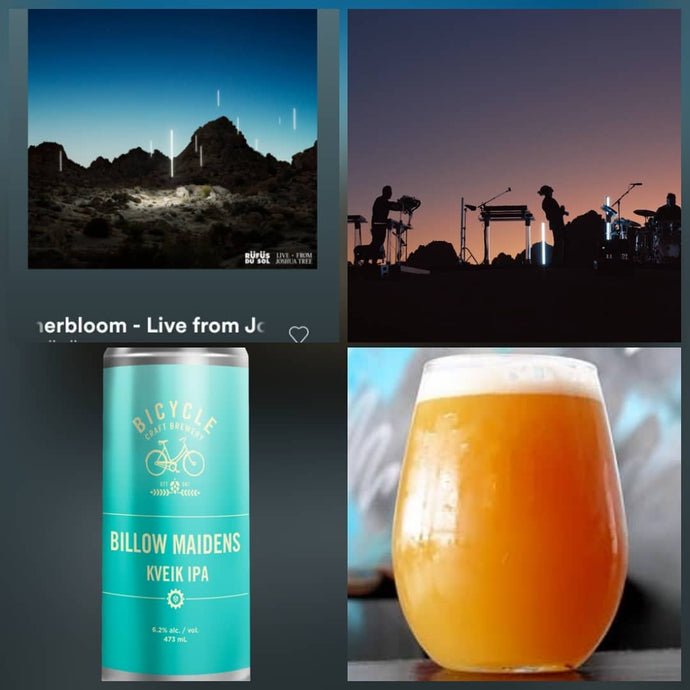 Bicycle Craft Brewery Billow Maidens Kveik IPA x Live from Joshua Tree - Innerbloom