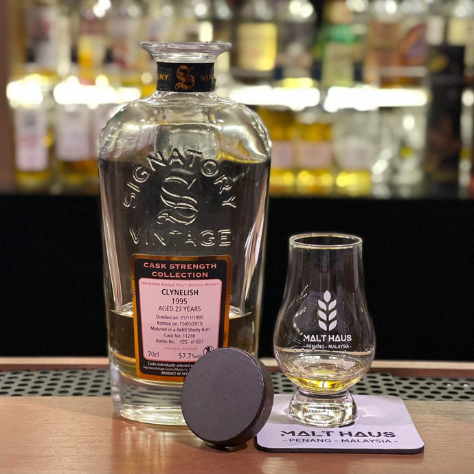 Clynelish 1995, 23 Years Old, Signatory Vintage, 57.7% ABV