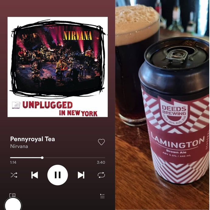 Deeds Brewing Lamington Brown Ale x Nirvana - Pennyroyal Tea