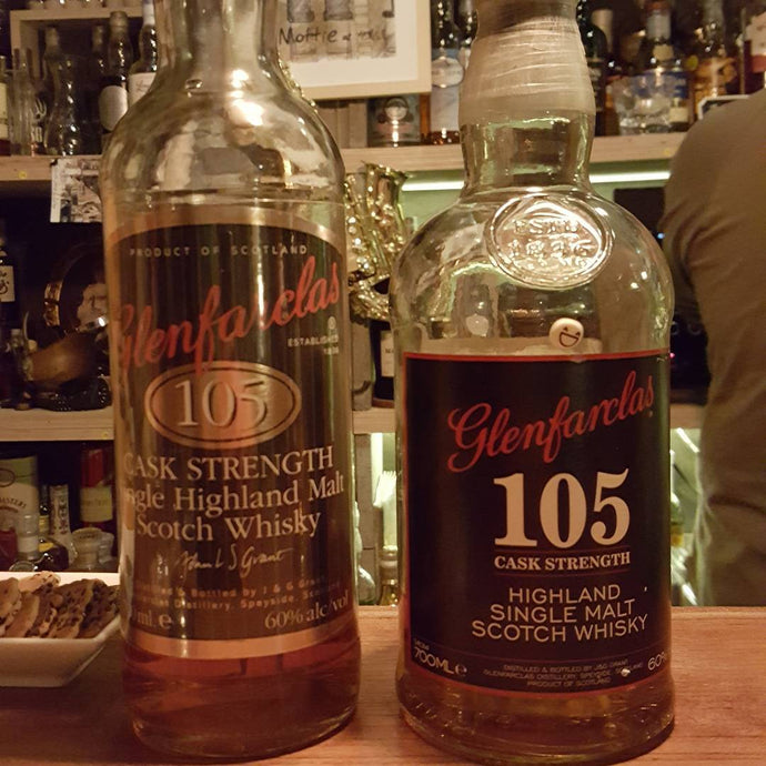 Glenfarclas 105 Cask Strength, 2010 & 1990