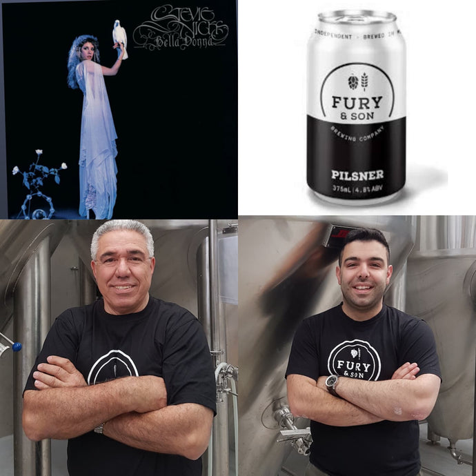 Fury and Son Pilsner x Stevie Nicks – Bella Donna