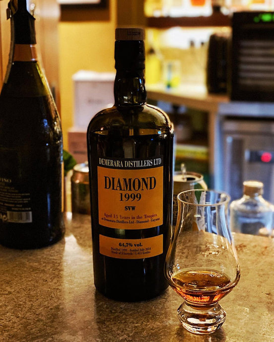 Diamond 1999 SVW, 15 Year Old, Demerara Distillers, 64.7% ABV, Velier, Guyana