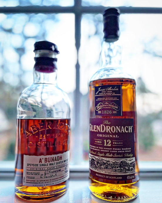 Aberlour A'bunadh & The Glendronach Original 12 Years