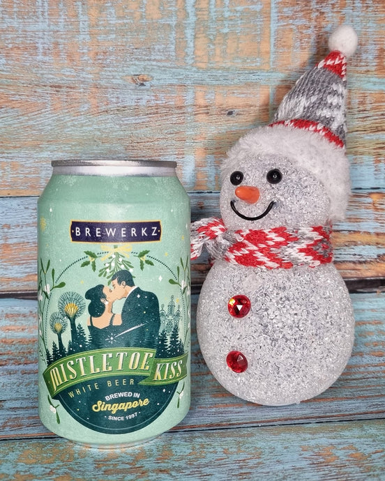 Mistletoe Kiss White Beer, Brewerkz