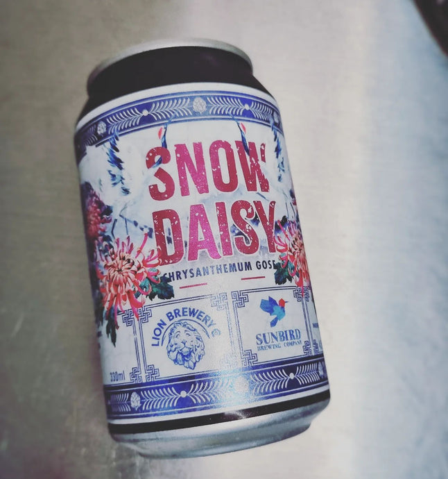 Snow Daisy Chrysanthemum Gose, Lion Brewery x Sunbird Brewing