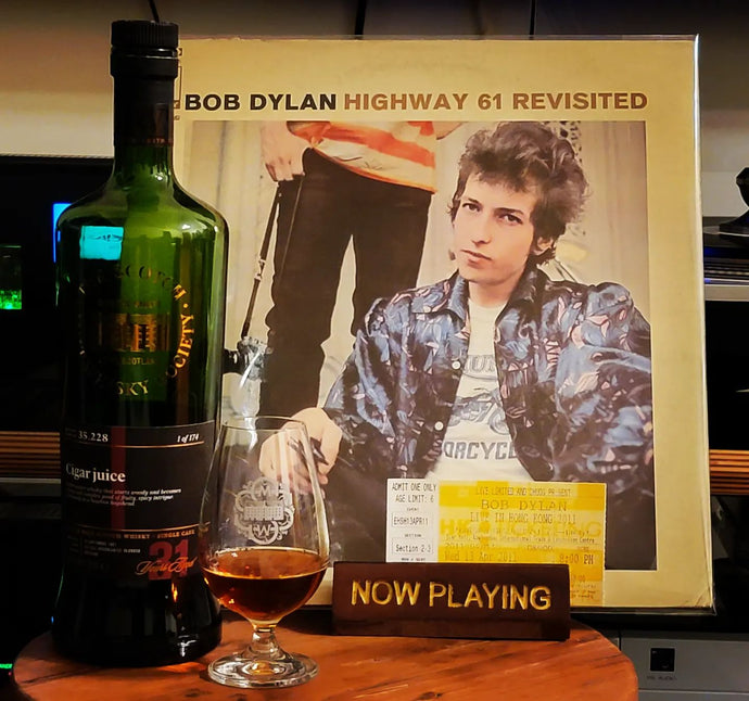 SMWS 35.228. Cigar Juice. | Bob Dylan Highway 61 Revisited