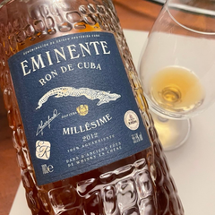 Taste Testing Eminente Ron de Cuba Millesime 2012 For Confrerie du Rhum & Excellence Rhum
