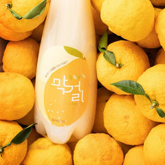 We Taste Byeolsan Yuzu Makgeolli (별산유톡자톡) From Yangjudoga, The Rule-Breaker of the 'Champagne Makgeolli' Era