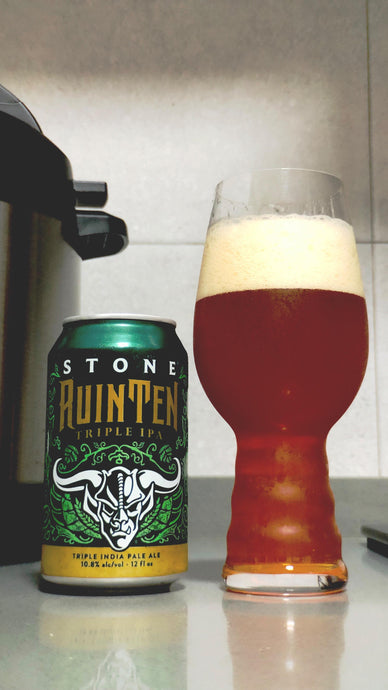 Stone RuinTen Triple IPA (2022) by Stone Brewing