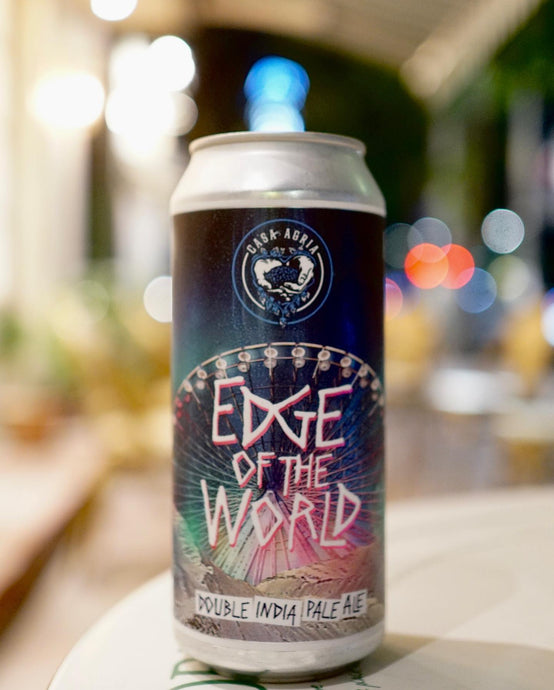 Edge of the World, 7.9%, Hazy Double IPA by Casa Agria
