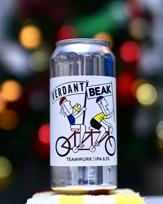 Teamwurk, 6.5% NEIPA by Beak Brewery Verdant Brew