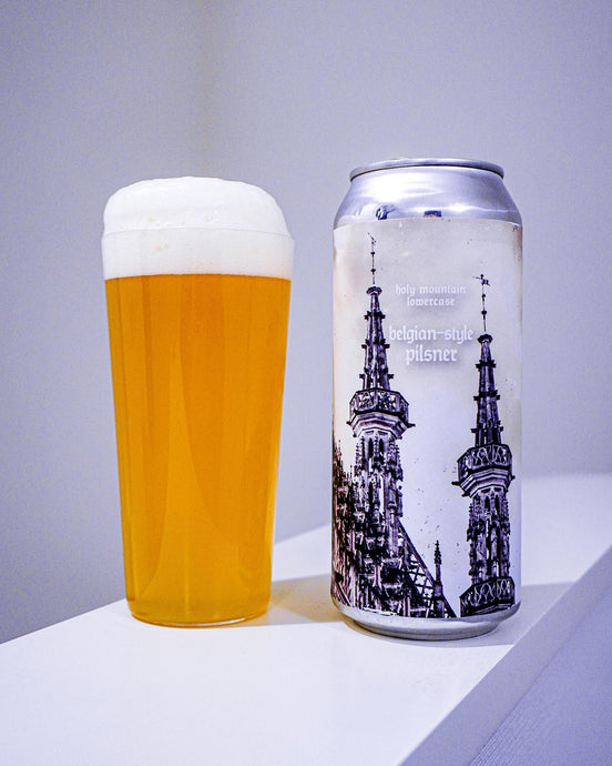 Belgian-Style Pilsner, Lowercase Brewing x Holy Mountain Brewing, 5.1% ABV