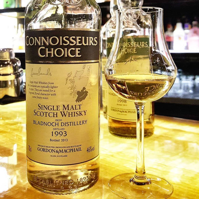 Bladnoch 1993-2013, Connoisseurs Choice, Gordon & Macphail, refill sherry hogsheads, 46% abv.