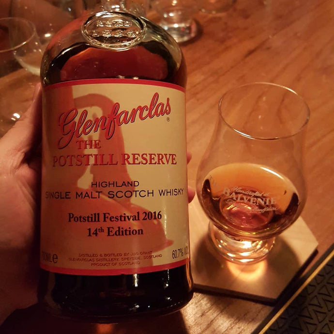 Glenfarclas, the Potstill Reserve, Potstill Festival 2016, 14th edition, 60.7% abv.