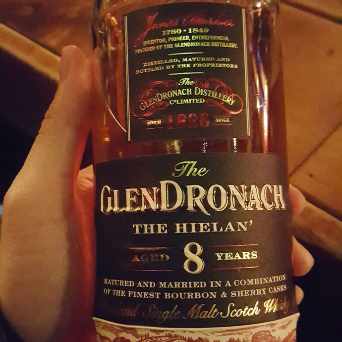 Glendronach, 8 Years Old, The Hielan', 46% abv.