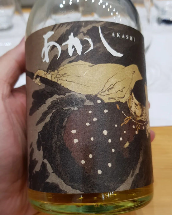 Akashi 3 Year Old, 2015-2018, Sake Cask Matured, Ghost Series, Cask no. 101520, 500 bottles, 61.5% abv.