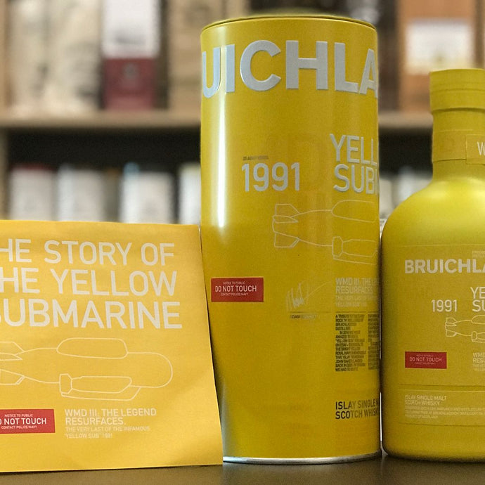 Bruichladdich 1991, 25 Year Old, Yellow Submarine WMDIII