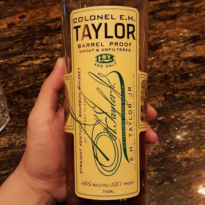 Colonel E.H. Taylor, Barrel Proof, Uncut & Unfiltered, Straight Kentucky Bourbon Whiskey, 128.1 proof, 64.05% abv.