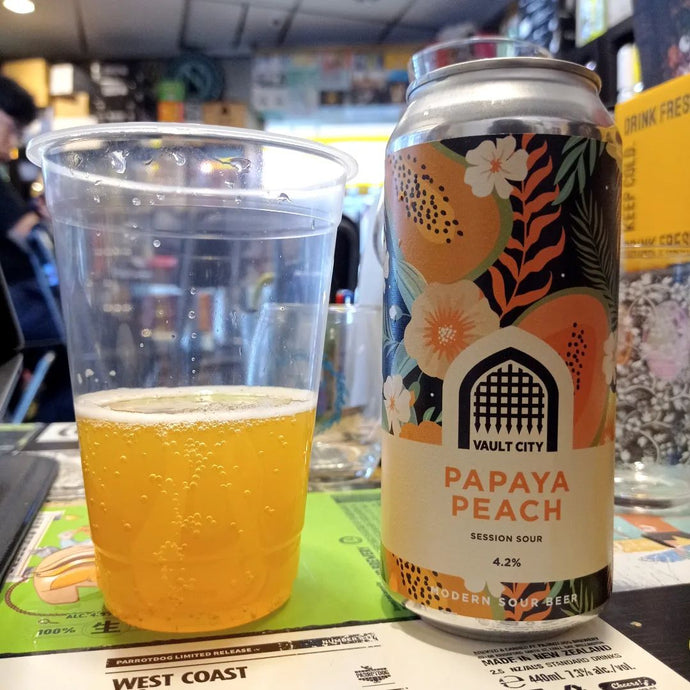 Papaya Peach, Sour, Vault City Brewing