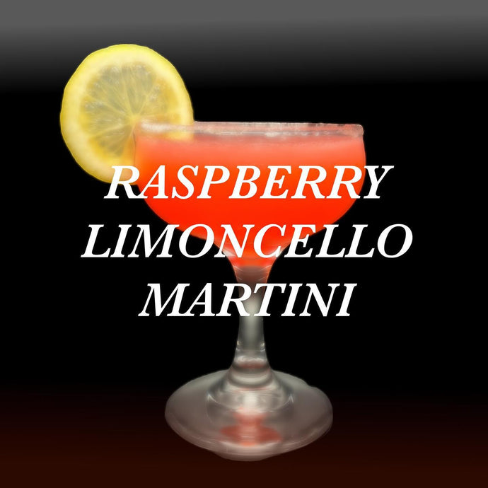 Raspberry Limoncello Martini