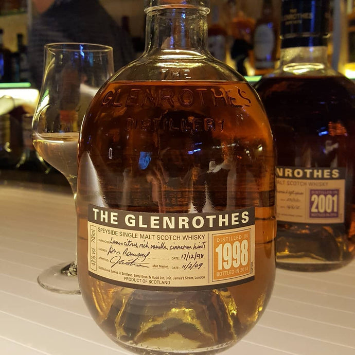 Glenrothes 1998 Vintage, b.2009, 43% abv.