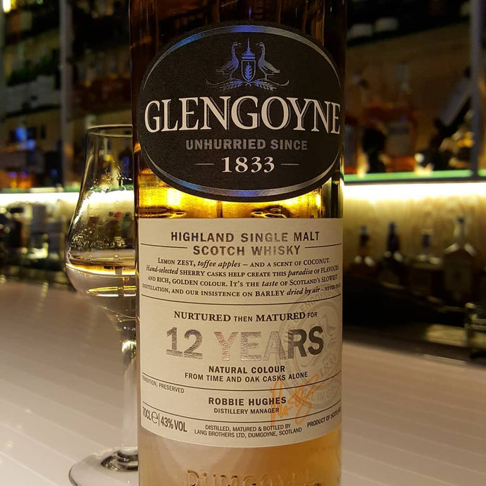 Glengoyne 12, 43% abv.