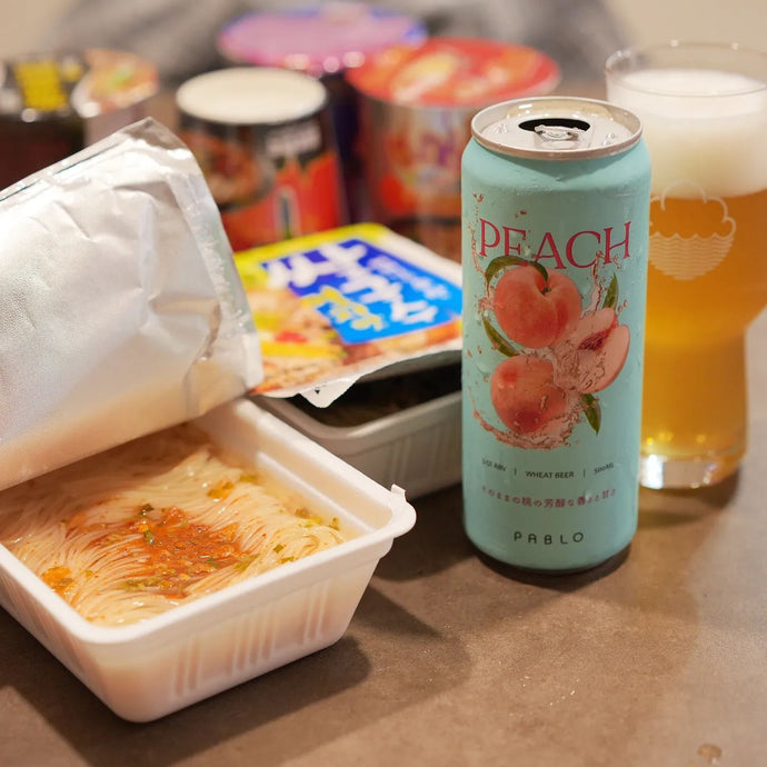 Peach Wheat Beer 桃子啤酒, Pablo X Sunmai 金色三麥