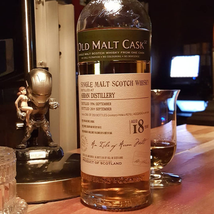 Arran 18, The Old Malt Cask, 1996-2014, Cask No. 10999, 253 bottles, 50% abv.