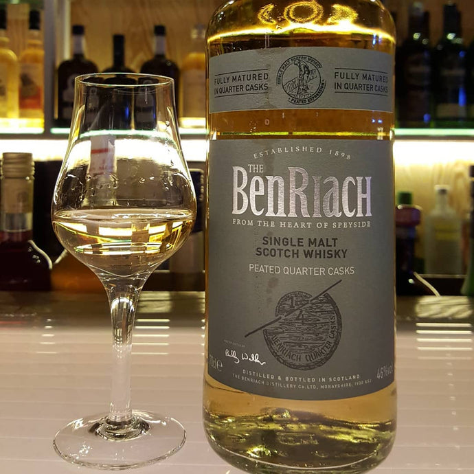 BenRiach Peated Quarter Casks, 46% abv.