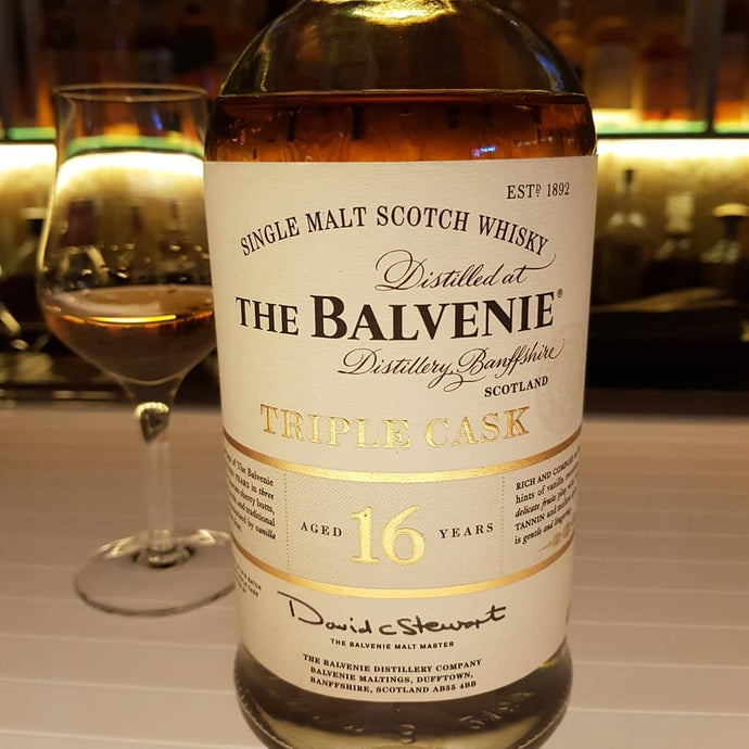 Balvenie 16yo, Triple Cask, 40% abv.