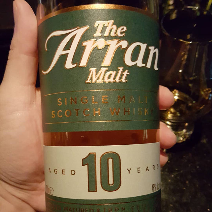 Arran 10 years, 46% abv.