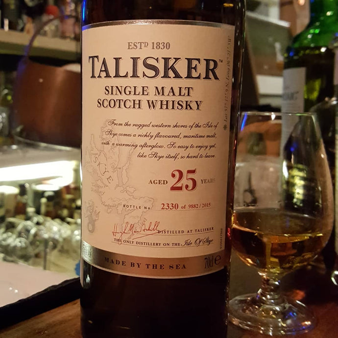 Talisker 25yo, b.2015, 2330/9882, 45.8% abv.