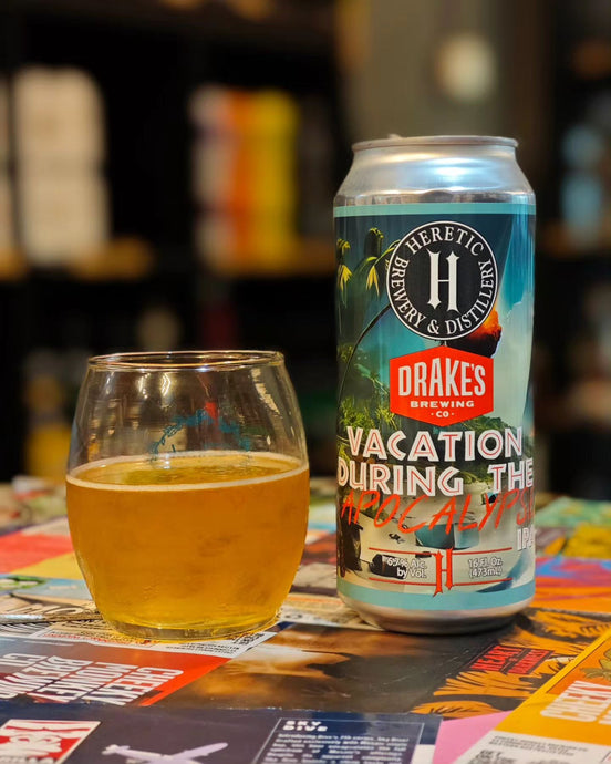 Vacation During The Apocalypse, IPA, Heretic × Drake's Brewing