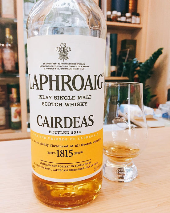 Laphroaig Cairdeas 2014, 1st Fill Bourbon and Amontillado Hogshead