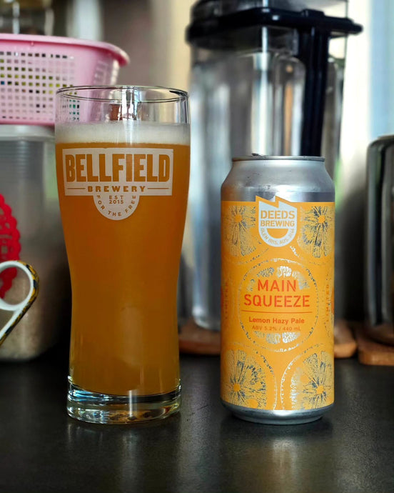 Main Squeeze, Hazy Pale Ale, Deeds Brewing