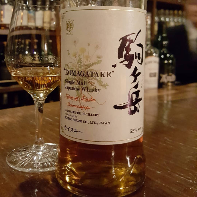 Mars Komagatake, Nature of Shinshu, Shinanotanpopo, 52% abv.