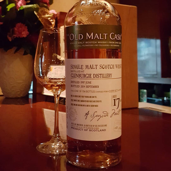 Glenburgie 17, 1997-2014, Old Malt Cask, Sherry Butt HL 10371, 704 bottles, 50% abv.